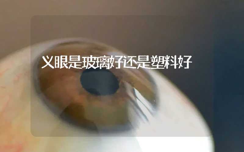 义眼是玻璃好还是塑料好