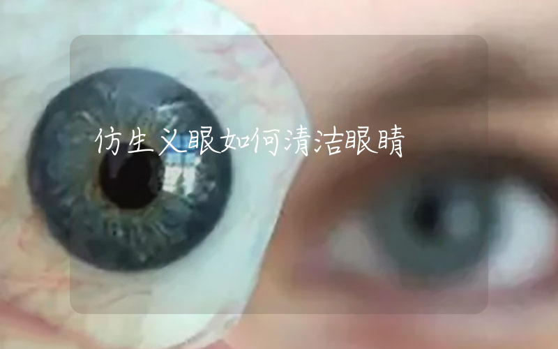 仿生义眼如何清洁眼睛