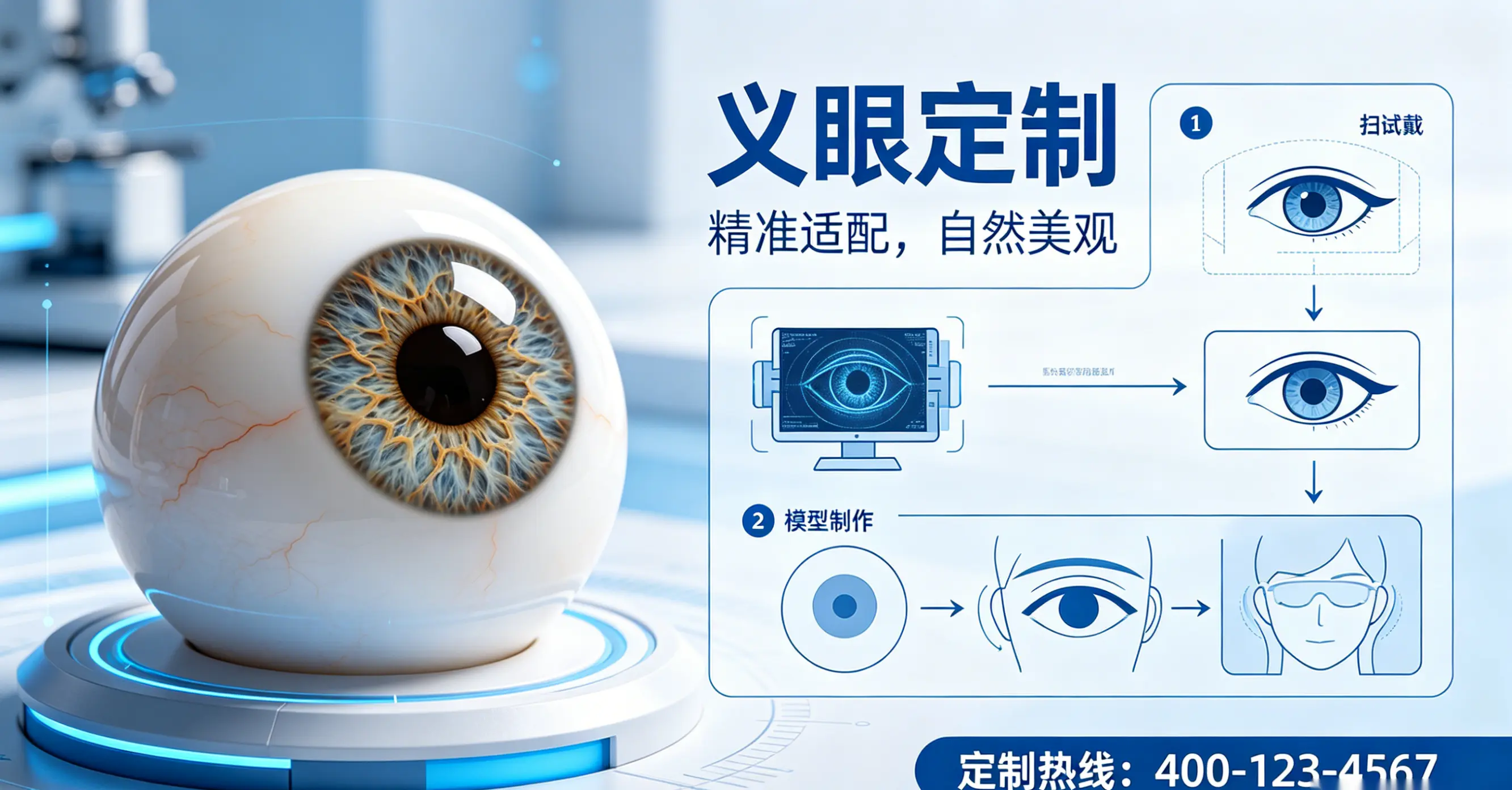 2026年义眼台佩戴义眼全指南：术后恢复、日常护理与运动注意事项详解