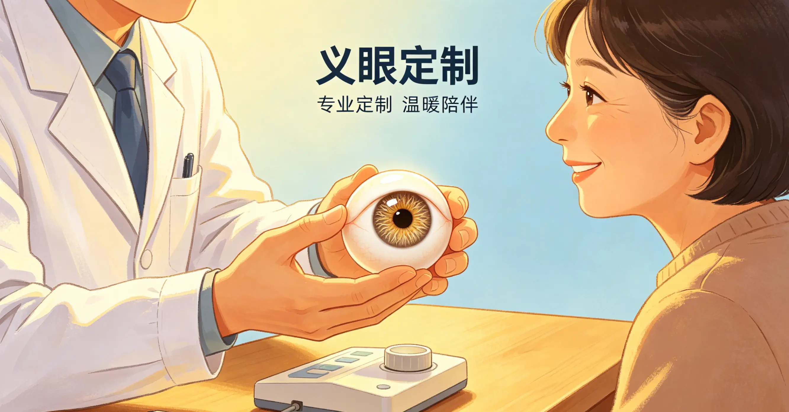 2026年义眼安装全流程解析：从适配到日常护理，让眼部恢复自然外观